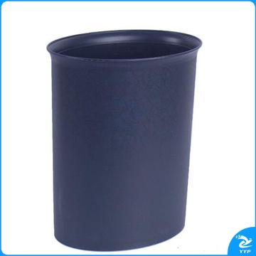 白云清洁 baiyun cleaning AF07013椭圆小号客房花纹垃圾桶无盖垃圾桶收纳桶办公室纸篓 8L 灰色(五个装) .