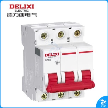 德力西DZ47S空气开关 3PC20A低压断路器