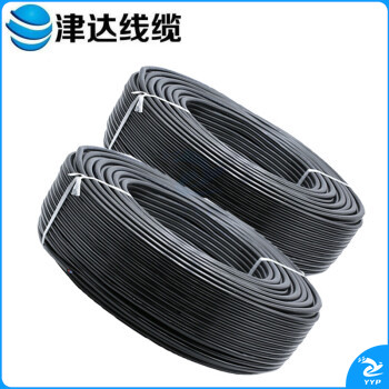 津达线缆/JINDACABLE RVV 3*2.5平方黑色护套线(白色可选)