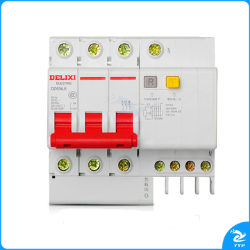 德力西 DZ47SLE-3P+N D型 32A (拼装) 漏电保护断路器