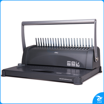 得力3871胶圈装订机(黑)(台)