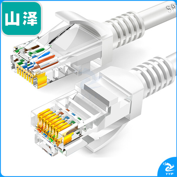 山泽（SAMZHE）ZW-30高速超五类网线30米(贝吉色）