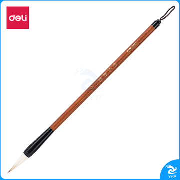 得力6585毛笔(浅棕色)(1支/袋)