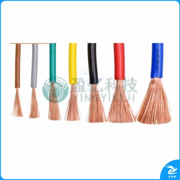 锦旗峰rv电线软线0.5单芯多股0.75铜芯电子线1.5平方控制电源电柜连接线 RV0.75 平方 100米