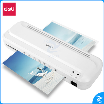 得力2132塑封机(白)-+