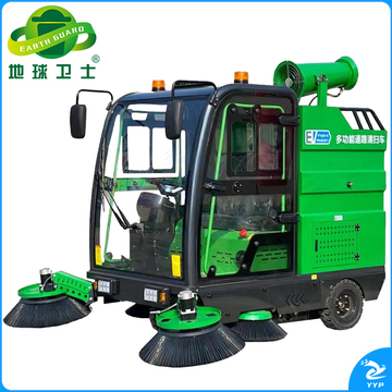 地球卫士 电动三轮驾驶式扫地车 工厂车间物业厂区环卫用扫地机 飞驰款五刷三轮扫地车