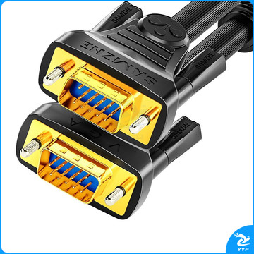 山泽（SAMZHE）VM-2200工程级VGA线针/针20米 蓝色