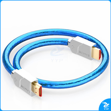 山泽(SAMZHE) HDMI线2.0版2K*4K数字高清线3D视频线镀金接头20米SM-Z200 蓝色
