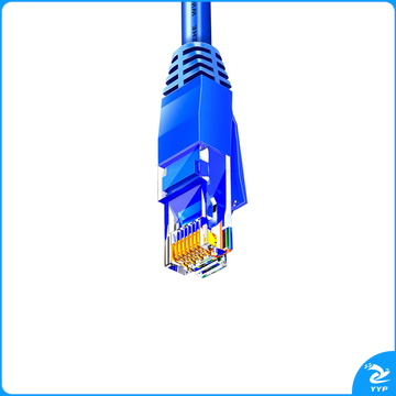 山泽（SAMZHE)TMA-6100CAT6类六类千兆八芯双绞成品网络跳线蓝色10米