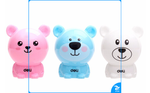 得力0573卷笔刀黄色12只/盒(单位:盒