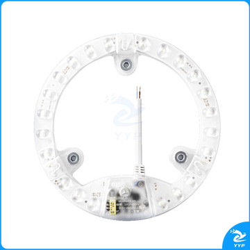 公牛爱眼 MD-A018B-AS透镜模组圆形灯贴 led吸顶灯改造灯板灯芯 18w/白光/6500K (定制)