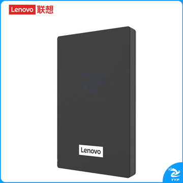 联想（Lenovo）F308 移动硬盘 2TB 移动硬盘 USB3.0 2.5英寸 商务黑 高速传输 稳定耐用 