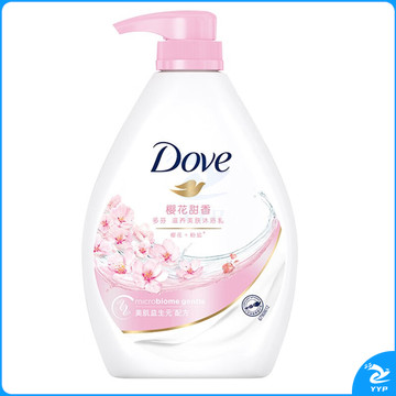 多芬(Dove)沐浴露持续留香男女家庭装 樱花甜香680g单瓶