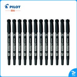 百乐（PILOT） SCA-TM-B 双头万用笔 1.2MM 黑色.