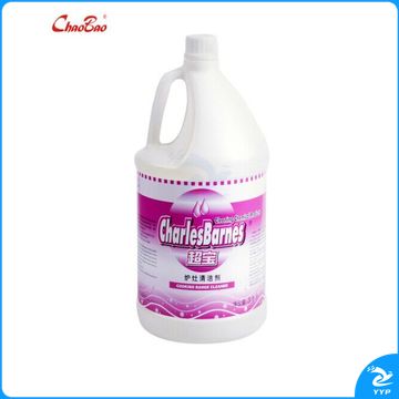 超宝（CHAOBAO）DFH004炉灶专用清洁剂酒店饭店厨房去油污清洗剂抽油烟机去油灶台清洗剂大桶 DFH0043.8L/瓶