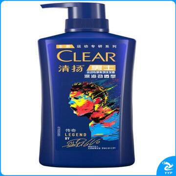 清扬(CLEAR)男士洗发水 运动专研系列 深海劲透型500g 冰蓝