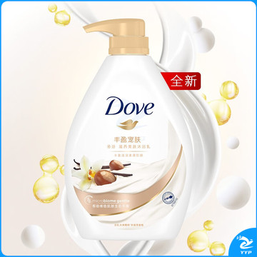 多芬滋养美肤沐浴乳 丰盈宠肤沐浴乳乳木果和香草720g