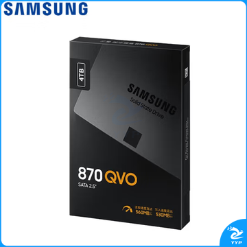 三星（SAMSUNG）4TB SSD固态硬盘 SATA3.0接口 870 QVO（MZ-77Q4T0B ） 