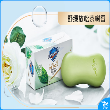 舒肤佳香皂 舒缓茶树油108g 香氛排浊皂洁面沐浴洗手皂 洗去99.9%细菌.