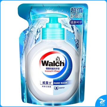 威露士（Walch）洗手液补充装525ML袋装自然清新 1袋 
