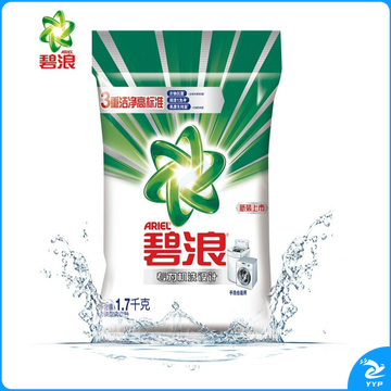 碧浪洗衣粉1.7kg 6袋/箱起售.