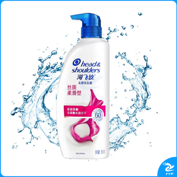 海飞丝洗发水去屑控油丝质柔滑洗发露500克 丝质柔滑去屑500g单瓶
