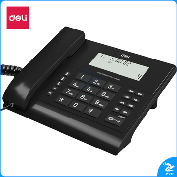 得力（deli）13550S电话机 录音功能 (黑色)(台)