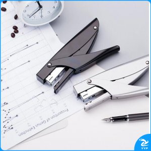 得力 deli 0346 手握式订书机12#(银)