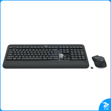 罗技（Logitech）MK540 无线键鼠套装 黑色 防泼溅 优联 舒适掌托