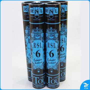 亚狮龙 RSL 羽毛球比赛用球 耐打稳定 6号球 77速 12支/桶