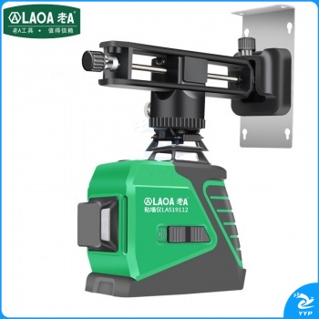  老A工具（LAOA）LA519112 3D十二线贴墙仪 12线水平仪绿光贴墙仪贴地仪高度强光水平仪 十二线 