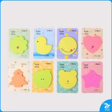 晨光YS-160 便利贴60页创意可爱便条纸 备忘留言条 自粘便签本 图案随机