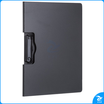 得力5011 板夹 折页文件夹 325*242*11mm 黑色