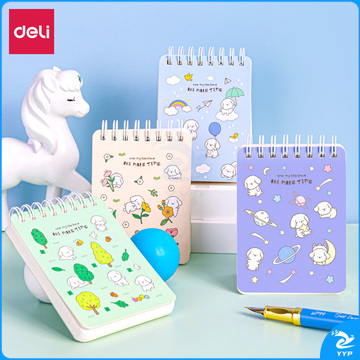 得力L98100螺旋本(森林萌物)(本)