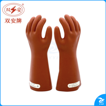 双安牌 10KV绝缘手套接线维修电工手套