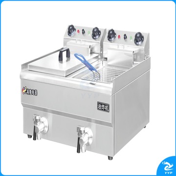 裕隆 台式双缸电炸炉