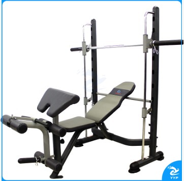 会军（Huijun） 举重床卧推架框式龙门深蹲架杠铃架多功能健身器材