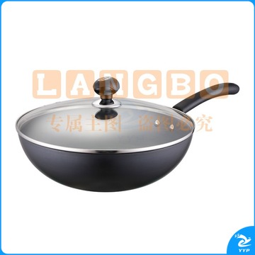 爱仕达（ASD）炒锅不易锈铁锅 CF30B1TG 30CM 精铁炒锅