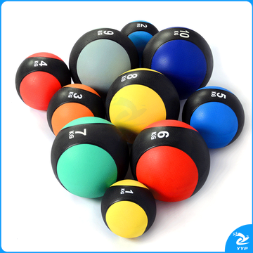 药球重力球腰腹部训练球实心橡胶药球(每公斤)