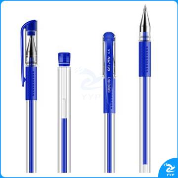 得力(deli)0.5mm办公中性笔 水笔签字笔 12支/盒红色34567 办公用品