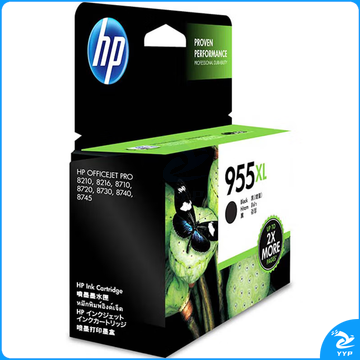 惠普（HP）955XL原装墨盒 适用hp 8210/8710/8720/7720/7730/7740打印机 xl大容量黑色墨盒