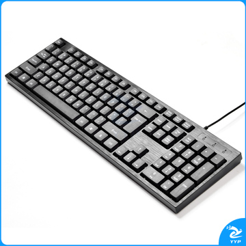 灵蛇（LINGSHE）有线单键盘USB笔记本台式电脑一体机通用办公单键盘K200黑色