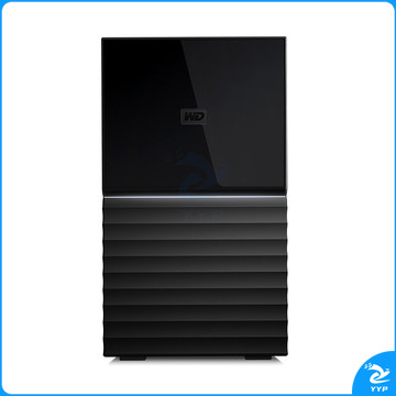 西部数据（WD）My Book3.5英寸移动硬盘20T加密硬盘 2盘位磁盘阵列 BOOK Duo 20TB【WDBFBE0200JBK】