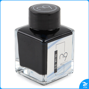 n9钢笔水 非碳素钢笔墨水 40ml四方瓶装 无碳不堵笔墨水 蓝色
