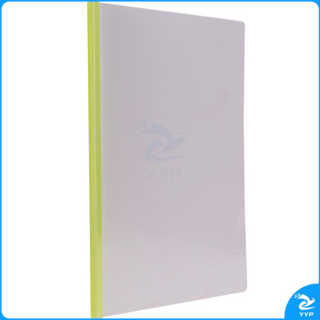 得力(deli)10只A4透明拉杆夹 彩色抽杆报告夹简历夹文件资料夹 5色装33321