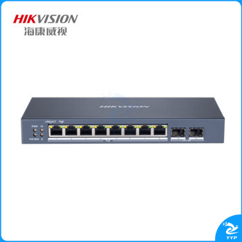 海康威视  DS-3E1510P-S/ZC 千兆交换机  8口视频监控交换机