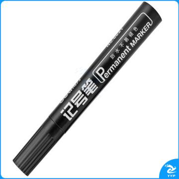 得力(deli)黑色粗头物流油性记号笔大头笔 10支/盒6821