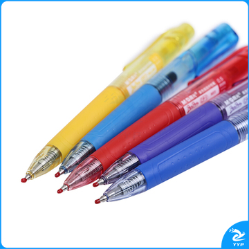 晨光(M&G)文具0.5mm彩色中性笔 按动签字笔 PENPON水笔多色手账笔水笔 10支/盒AGP89704