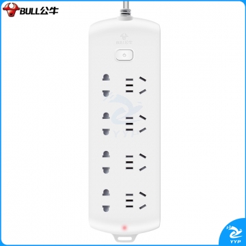 公牛(BULL)GN-B2440 新国标插座 插线板/插排/排插/接线板/拖线板 8位总控全长3米