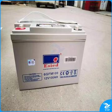 Esied蓄电池 6-GFM-100 12V100Ah